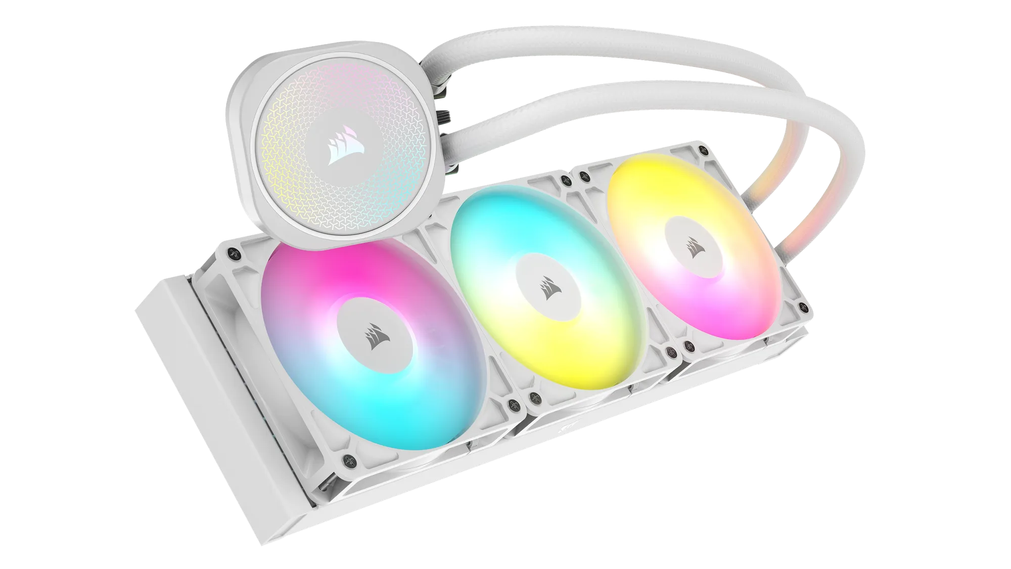 Corsair NAUTILUS 360 ARGB White; 360mm Radiator; Liquid CPU Cooler; Intel® LGA 1851/1700; AMD® AM5/AM4 (CW-9060095-WW) 15 Corsair NAUTILUS 360 ARGB White; 360mm Radiator; Liquid CPU Cooler; Intel® LGA 1851/1700; AMD® AM5/AM4 (CW-9060095-WW) - Image 15