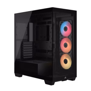 3500X RS-R ARGB Tempered Glass Mid-Tower PC Case; Black (CC-9011322-WW)