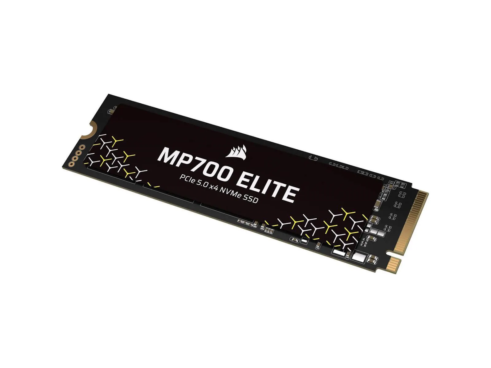 Corsair MP700 ELITE 1TB M.2 NVMe PCIe Gen. 5 x4 SSD (no heatsink); Read Up To 10 00MB/s; Write up to 8500MB/s (CSSD-F1000GBMP700ENH) 1 Corsair MP700 ELITE 1TB M.2 NVMe PCIe Gen. 5 x4 SSD (no heatsink); Read Up To 10 00MB/s; Write up to 8500MB/s (CSSD-F1000GBMP700ENH)