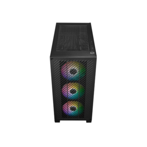 Cooler Master Masterbox Elite 301 Mirco-ATX Airflow PC with pre-installed 3x 120mm RGB fans case (E301-KGNN-S00)