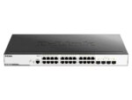 D-Link 24-Ports 10/100/1000Mbps + 4 SFP ports Managed Metro Ethernet Switch (DGS-3000-28L)