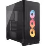 FRAME 4500X RS-R ARGB Panoramic Glass Mid-Tower PC Case;includes 3x RS120-R ARGB Fans ; 4x 2.5'' ; 2x 3.5''  Black (CC-9011314-WW) FRAME 4500X RS-R ARGB Panoramic Glass Mid-Tower PC Case;includes 3x RS120-R ARGB Fans ; 4x 2.5'' ; 2x 3.5''  Black (CC-9011314-WW)
