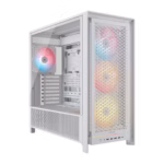 FRAME 5000D ARGB RS Mid-Tower PC Case; 4x 4x RS140 ARGB Fans; 2x 2.5'' ; 1x 3.5'' ; White. (CC-9011310-WW) FRAME 5000D ARGB RS Mid-Tower PC Case; 4x 4x RS140 ARGB Fans; 2x 2.5'' ; 1x 3.5'' ; White. (CC-9011310-WW)