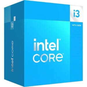 Intel Core i3 14100 Up to 4.7GHZ; 4 Core (4P+0E); 8 Thread; 12MB Smartcache; 60W TDP; Intel® Laminar RM1 Cooler included;LGA1700 (BX8071514100-CA)