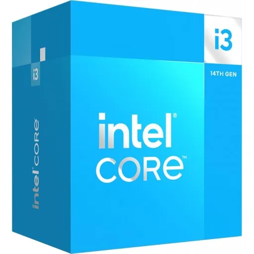 Intel Core i3 14100 Up to 4.7GHZ; 4 Core (4P+0E); 8 Thread; 12MB Smartcache; 60W TDP; Intel® Laminar RM1 Cooler included;LGA1700 (BX8071514100-CA) 1 Intel Core i3 14100 Up to 4.7GHZ; 4 Core (4P+0E); 8 Thread; 12MB Smartcache; 60W TDP; Intel® Laminar RM1 Cooler included;LGA1700 (BX8071514100-CA)
