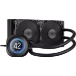 ''NAUTILUS 240 RS LCD Liquid CPU Cooler – 2.1'''' IPS LCD Screen – RS120 Fans – 240 mm Radiator – LGA 1851/1700; ''NAUTILUS 240 RS LCD Liquid CPU Cooler – 2.1'''' IPS LCD Screen – RS120 Fans – 240 mm Radiator – LGA 1851/1700;