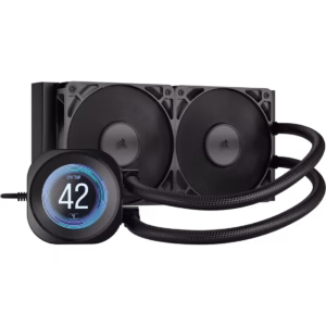 ''NAUTILUS 240 RS LCD Liquid CPU Cooler – 2.1'''' IPS LCD Screen – RS120 Fans – 240 mm Radiator – LGA 1851/1700;