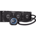 ''NAUTILUS 360 RS LCD Liquid CPU Cooler – 2.1'''' IPS LCD Screen – RS120 Fans – 360 mm Radiator – LGA 1851/1700; ''NAUTILUS 360 RS LCD Liquid CPU Cooler – 2.1'''' IPS LCD Screen – RS120 Fans – 360 mm Radiator – LGA 1851/1700;