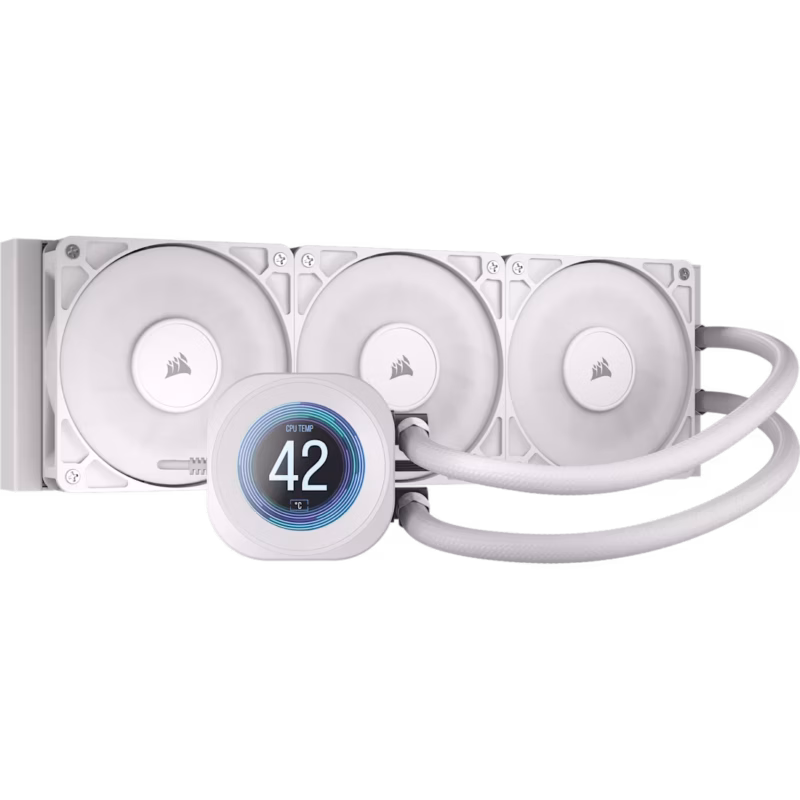 ''NAUTILUS 360 RS LCD Liquid CPU Cooler – 2.1'''' IPS LCD Screen – RS120 Fans – 360 mm Radiator – LGA 1851/1700; ''NAUTILUS 360 RS LCD Liquid CPU Cooler – 2.1'''' IPS LCD Screen – RS120 Fans – 360 mm Radiator – LGA 1851/1700;