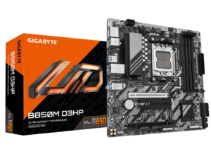 GIGABYTE AMD B850 Gaming Chipset for AMD AM5; 4x Dual DDR5; 2x M2; 1x HDMI 2x DP. . (GA-B850M-D3HP)