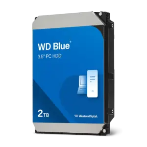 Western Digital WD Blue WD20EZBX 2 TB Hard Drive - Internal - SATA (SATA/600) - 7200rpm (WD20EZBX)