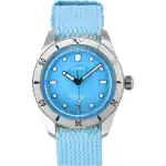 Oris Divers Sixty-Five Cotton Candy Textile Strap Blue Dial Automatic 01-733-7771-4055-07-3-19-02S 100M Unisex Watch