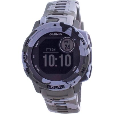 Garmin Instinct Solar Tactical Edition Lichen Camo Silicone Band 010-02293-06 Multisport Watch