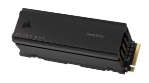 Corsair MP700 PRO 1TB M.2 NVMe PCIe Gen. 5 x4 SSD with Cooler; Read Up To 11 700MB/s; Write up to 9600MB/s
