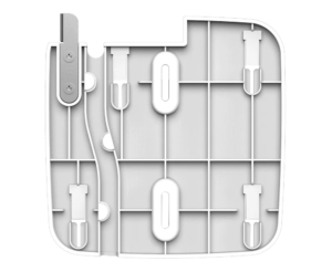 D-Link Wireless AC1300 Wave 2 Dual-Band PoE Access Point (with mounting brackets & clips; no PSU/Cables) Ceiling mount AP
