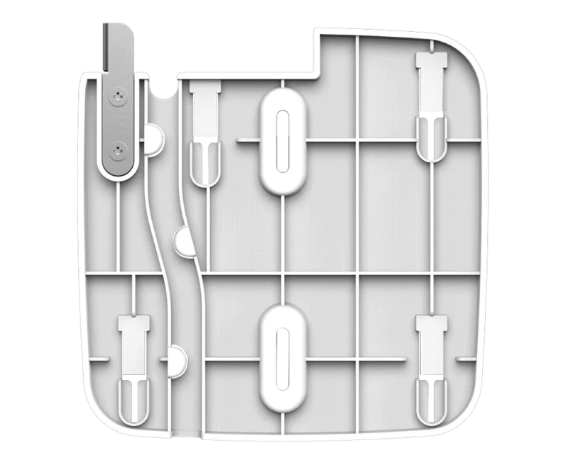 D-Link Wireless AC1300 Wave 2 Dual-Band PoE Access Point (with mounting brackets & clips; no PSU/Cables) Ceiling mount AP