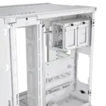 Corsair 6500X Mid-Tower White Dual Chamber PC Case; 2x 3.5'' |  2x 2.5'' Drive Bays; Up to 360mm Radiator compatible; Supports BTF (CC-9011258-WW)