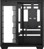 3500X Tempered Glass Black Mid-Tower PC Case; 2x 3.5'' |  2x 2.5'' Drive Bays; Up to 360mm Radiator compatible