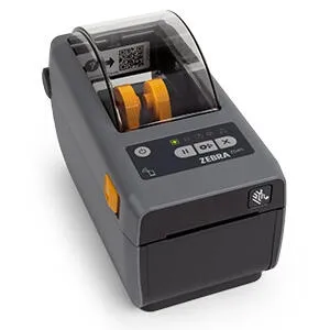 Zebra Direct Thermal Printer ZD411; 203 dpi; USB; USB Host; Modular Connectivity Slot; BTLE5; EU and UK Cords; Swiss Font; EZPL (ZD4A022-D0EM00EZ)
