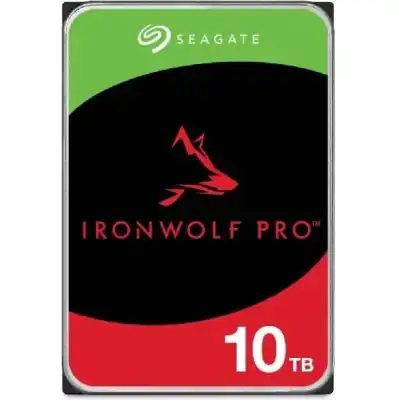 Seagate Ironwolf Pro ST10000NT001 10TB 3.5'' HDD NAS Drives 7200 RPM; SATA 6GB/s Interface; 256MB Cache;550TB/Year; Unlimited Ba