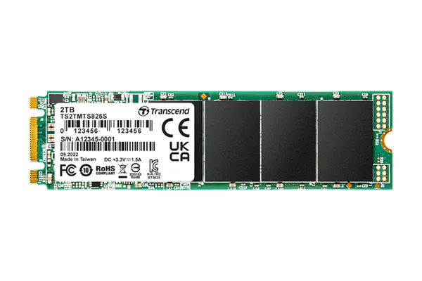 TRANSCEND 2 TB MTS825S M.2 SATA3 2280 SSD - CACHELESS TLC - Image 2