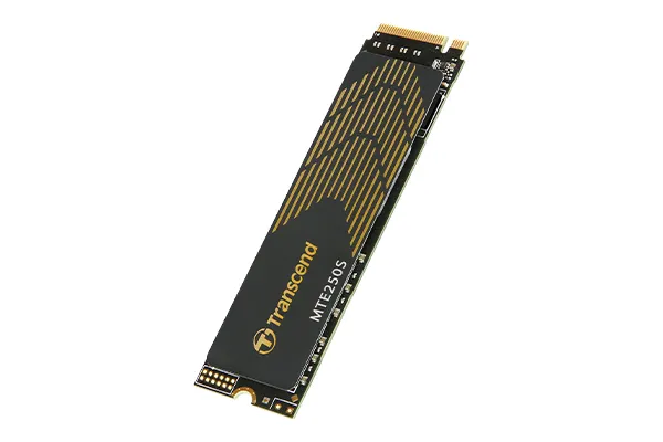 TRANSCEND 4TB MTE250S PCI-E GEN 4X4 M.2 NVMe 2280 SSD 3D TLC -7500 MB/s Read 6700 MB/s Write- with Heat Spreader - 3120 TBW - Image 5