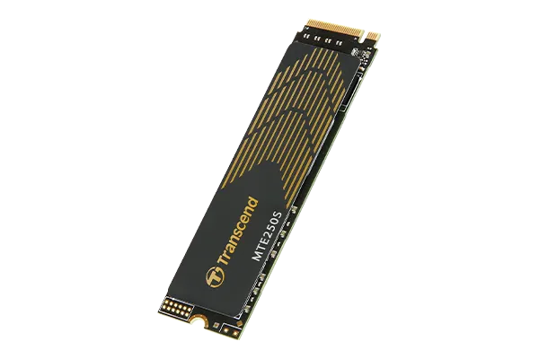 TRANSCEND 4TB MTE250S PCI-E GEN 4X4 M.2 NVMe 2280 SSD 3D TLC -7500 MB/s Read 6700 MB/s Write- with Heat Spreader - 3120 TBW - Image 6