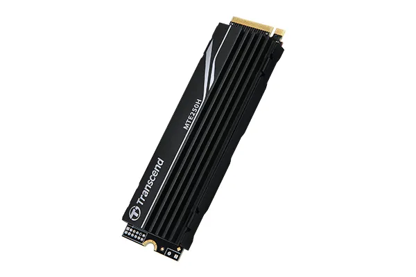 TRANSCEND 4TB MTE250H PCI-E GEN 4X4 M.2 NVMe 2280 SSD 3D TLC -7200 MB/s Read 6200 MB/s Write -with Heat Sink - 3120TBW - Image 3