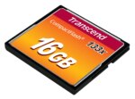 TRANSCEND 16GB COMPACT FLASH 133X