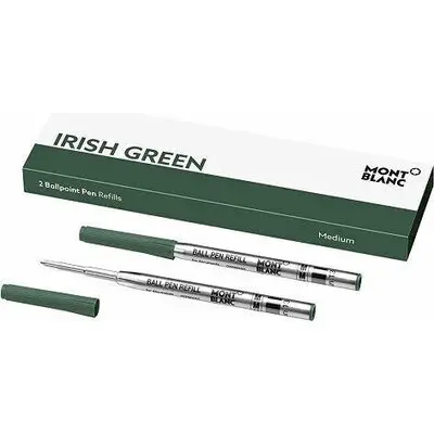 Montblanc Irish Green - Ballpoint Pen Refills - Medium - 2 Pcs (128217) Unisex FASHION ACCESSORIES