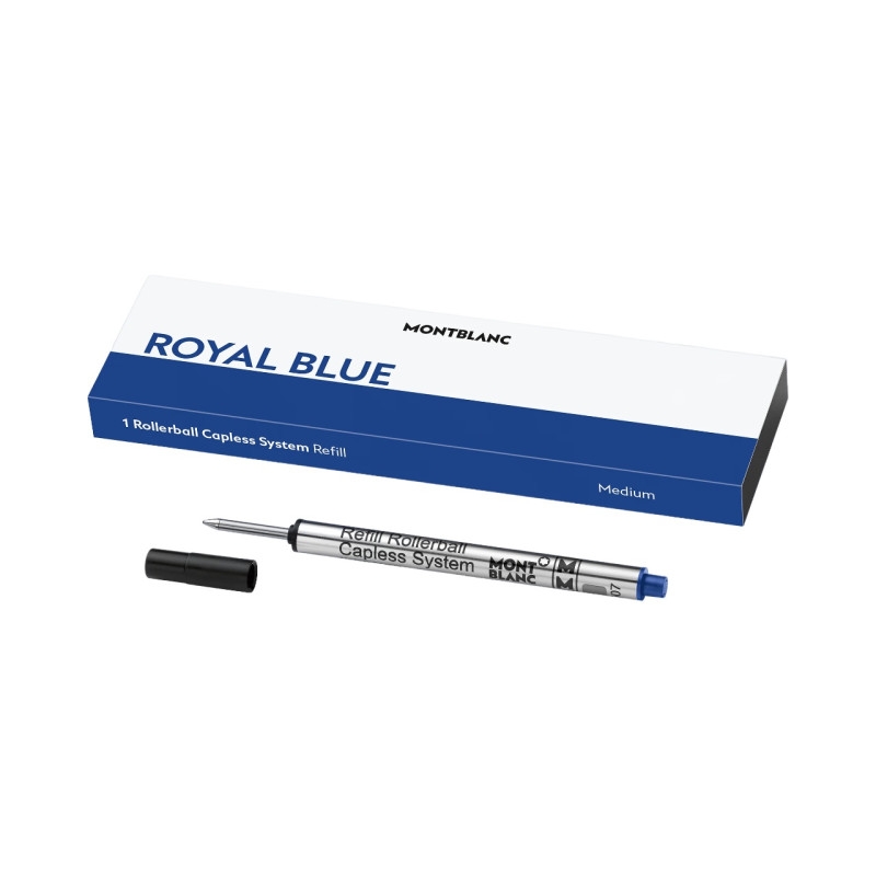 Montblanc Royal Blue - Ballpoint Pen Refills - Medium - 1 Pc (128243)  FASHION ACCESSORIES