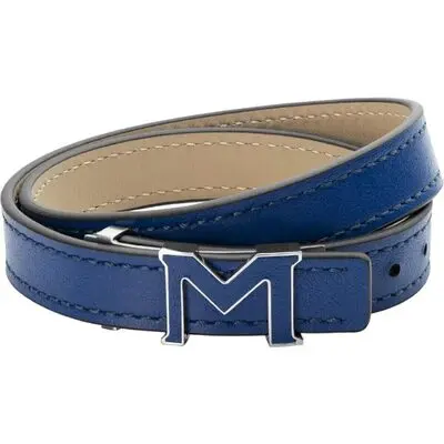 Montblanc Leather M Logo (129500) Unisex FASHION ACCESSORIES