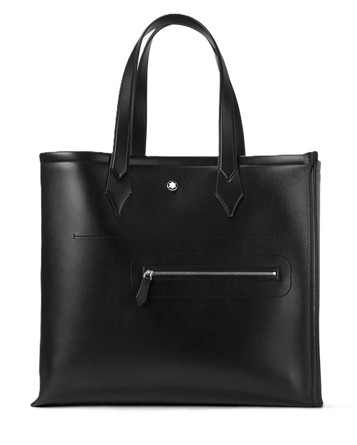 Montblanc Leather Meisterstuck Selection Soft Tote Bag (130045) Women's FASHION ACCESSORIES
