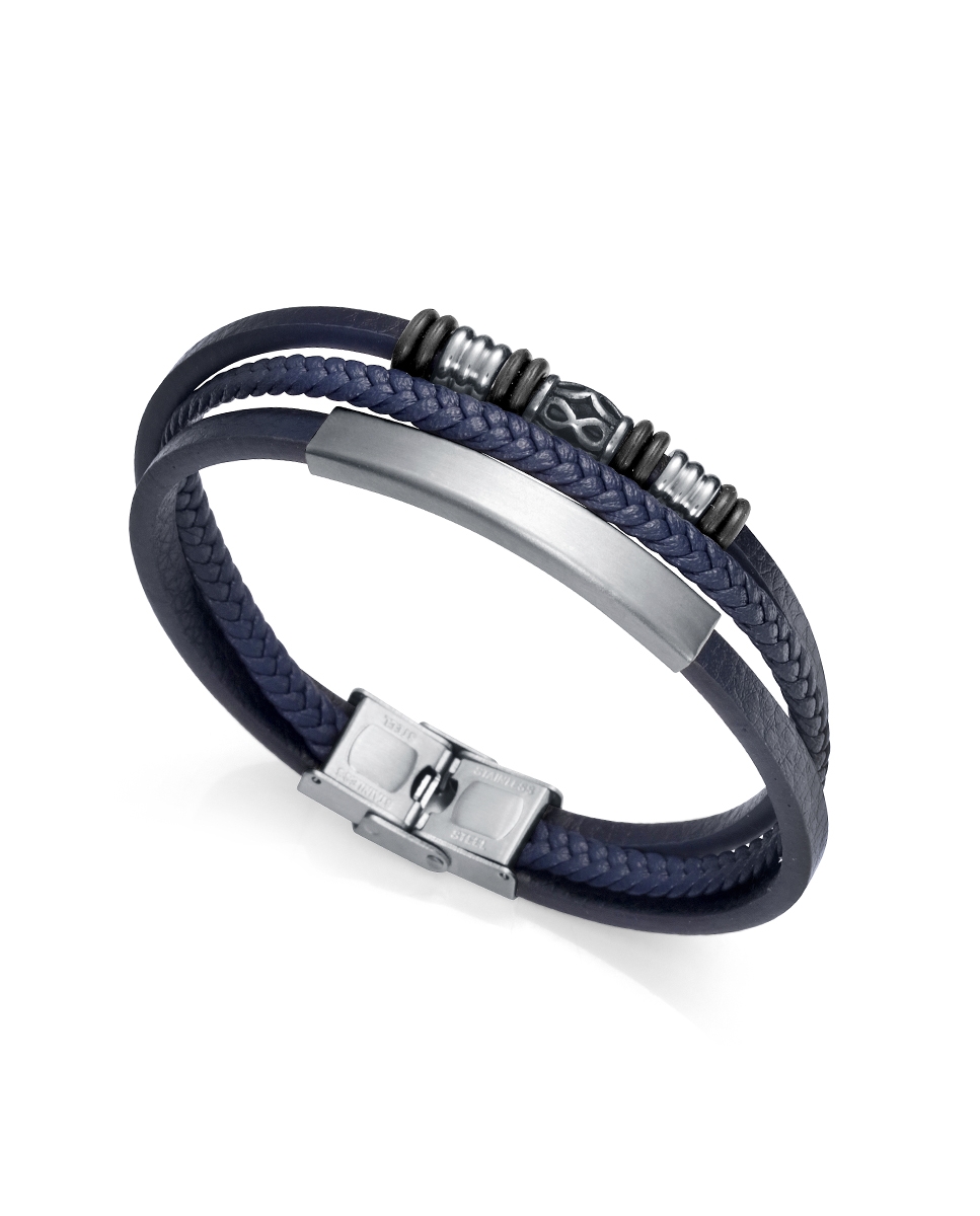 Viceroy Jewels Men's Leather Bracelet (1311P01013)