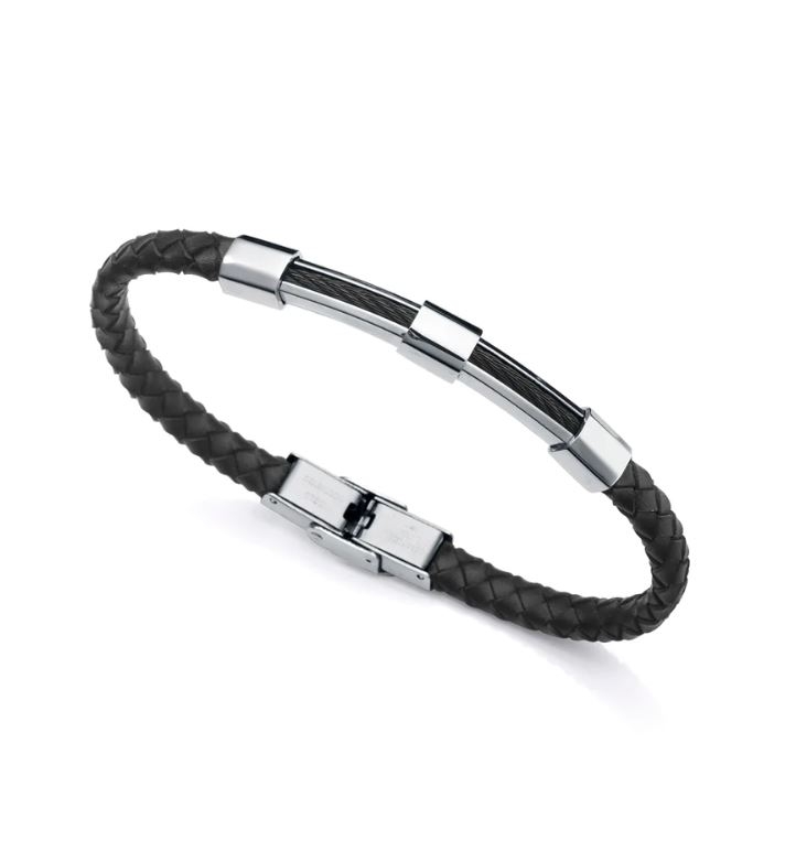 Viceroy Jewels Men's Leather Bracelet (14057P01010)
