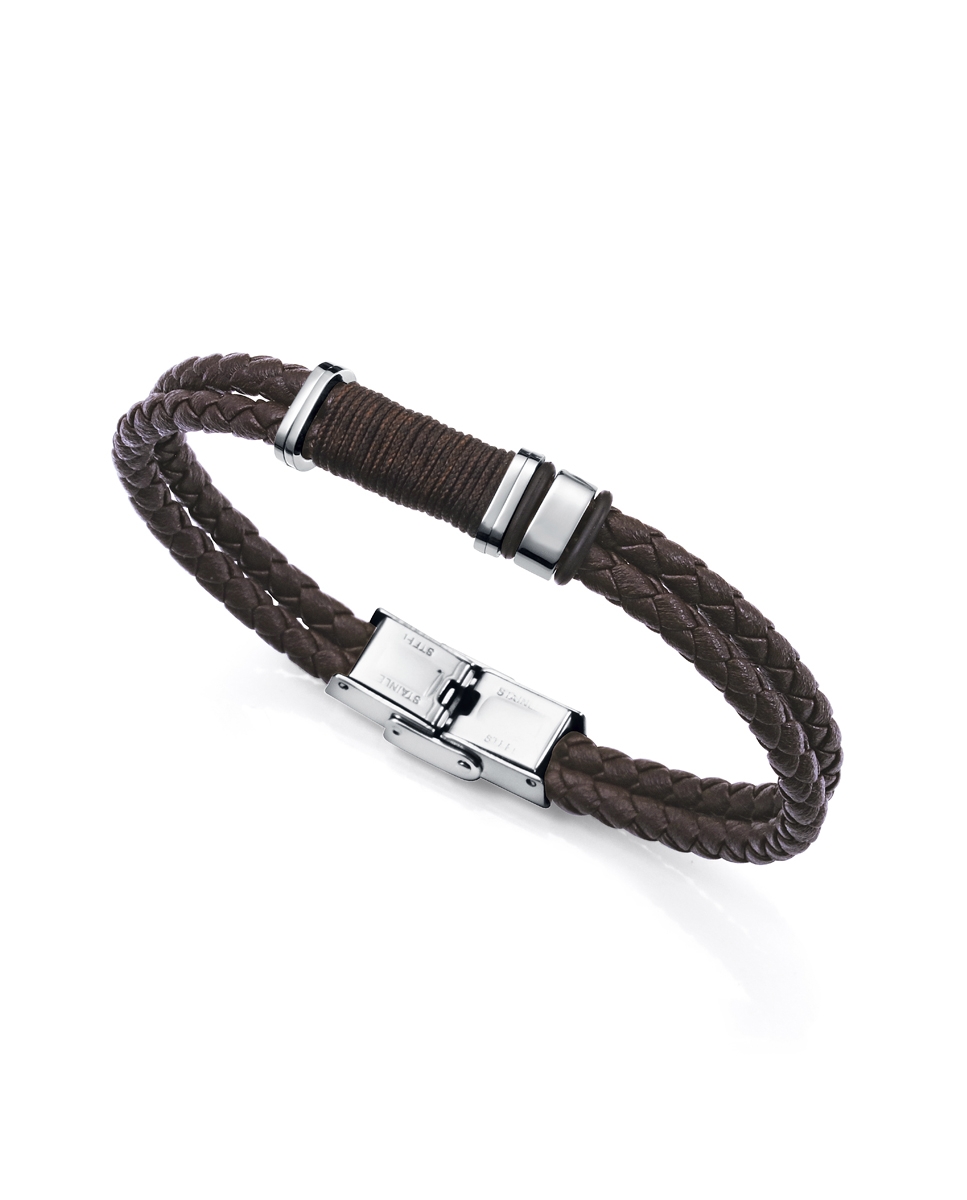 Viceroy Jewels Men's Leather Bracelet (14129P01011)