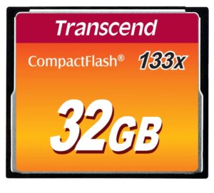 TRANSCEND 32GB COMPACT FLASH 133X