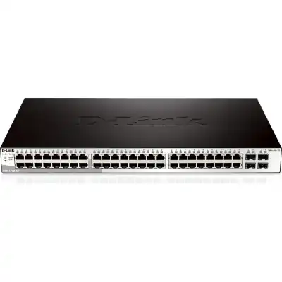D-Link 48-Port 10/100/1000Mbps with 4 Combo SFP Smart Switch.