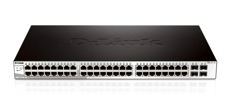 D-Link 48-Port 10/100/1000Mbps with 4 Combo SFP Smart Switch.