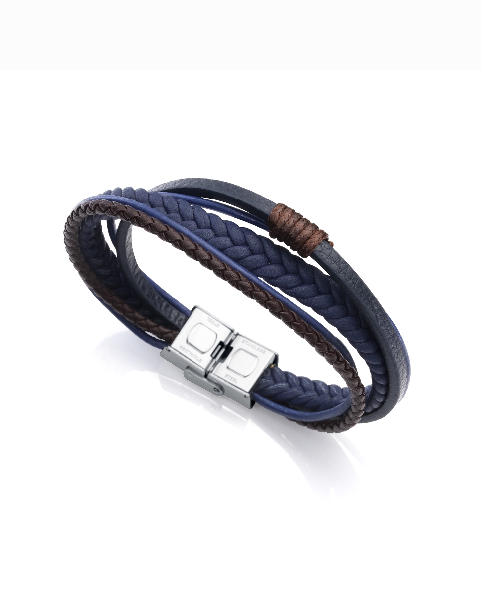 Viceroy Jewels Men's Leather Bracelet (15131P01013)