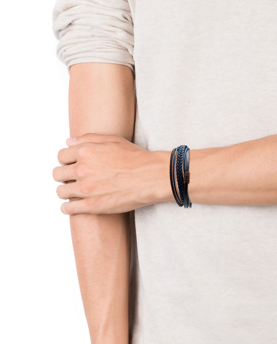 Viceroy Jewels Men's Leather Bracelet (15131P01013) - Image 2