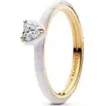 Pandora Jewelry White Chakra Heart (163088C01-48) Women JEWELRY