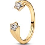 Pandora Jewelry Shooting Star Open Ring (163582C01-56) Women JEWELRY
