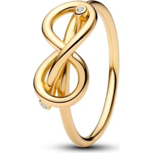 Pandora Jewelry Infinity Knot Ring (163759C01-50) Women JEWELRY