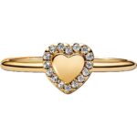Pandora Jewelry Engravable Heart PavÉ Ring (163801C01-52) Women JEWELRY