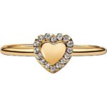 Pandora Jewelry Engravable Heart PavÉ Ring (163801C01-54) Women JEWELRY
