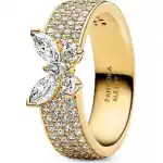 Pandora Jewelry Sparkling Butterfly Bold Ring (164270C01-54) Women JEWELRY