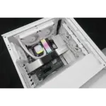Corsair iCUE H100i ELITE RGB 240mm Liquid CPU Cooler - White AMD: AM5; AM4; sTRX4; sTR5 | Intel LGA: 1700/1851; 1200; 115X; 2066