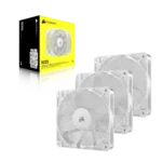 Corsair RS120 120mm PWM Fans Triple Pack – White