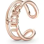 Pandora Jewelry Freehand Heart Ring (181986C00-54) Women JEWELRY